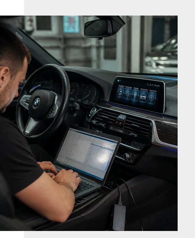 Русификация мультимедиа BMW для авто под ключ в Карпинске