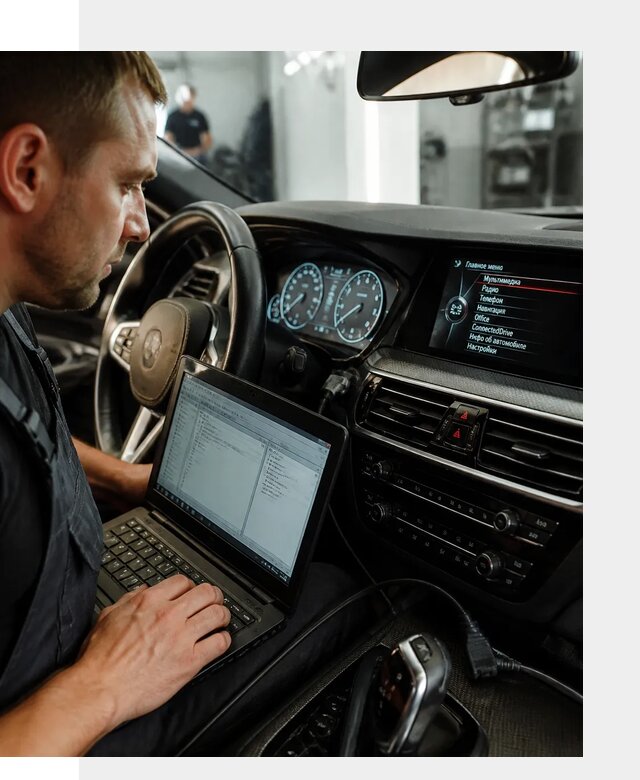 Русификация приборной панели BMW для авто в Карпинске от компании