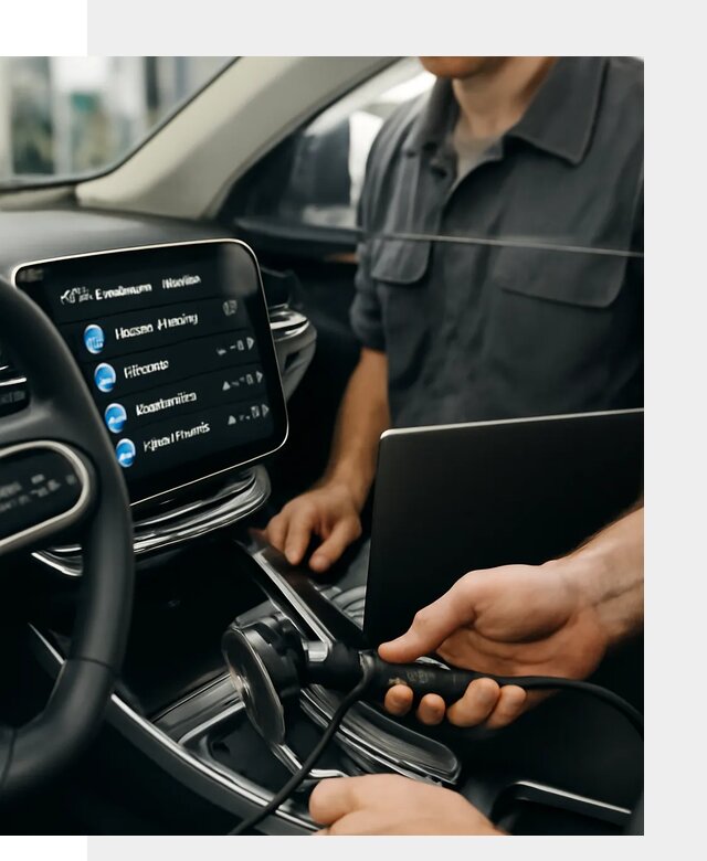 Установка приложений Geely для мультимедиа автомобиля в Карпинске