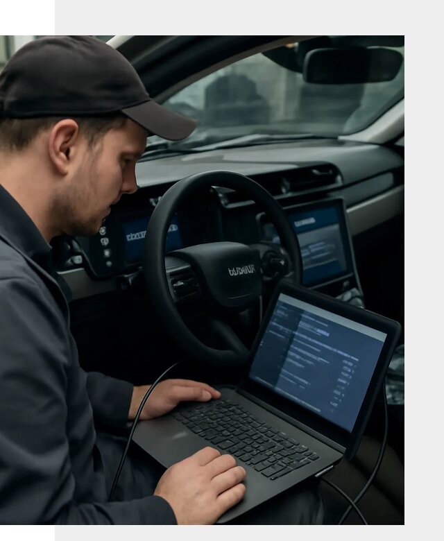 Профессиональная русификация автомобилей Lynk Co в Карпинске