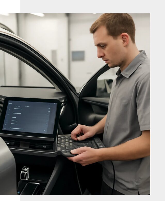 Русификация мультимедиа автомобилей Lynk Co в Карпинске