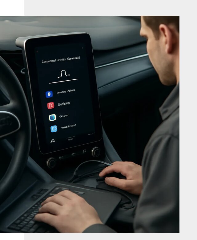 Установка приложений Lynk Co на автомобиль в Карпинске