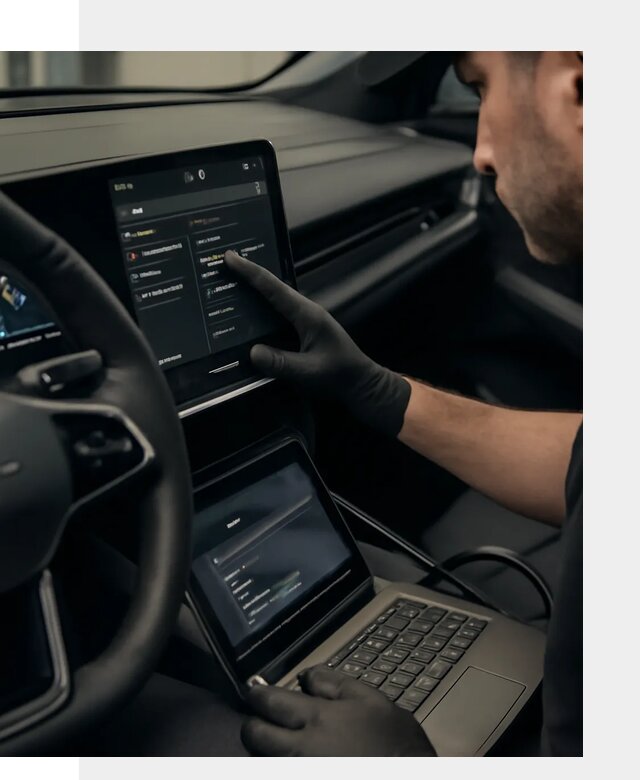 Русификация приборной панели Rising автомобиля в Карпинске