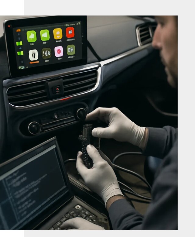 Активация Apple CarPlay в Карпинске для штатной мультимедиа