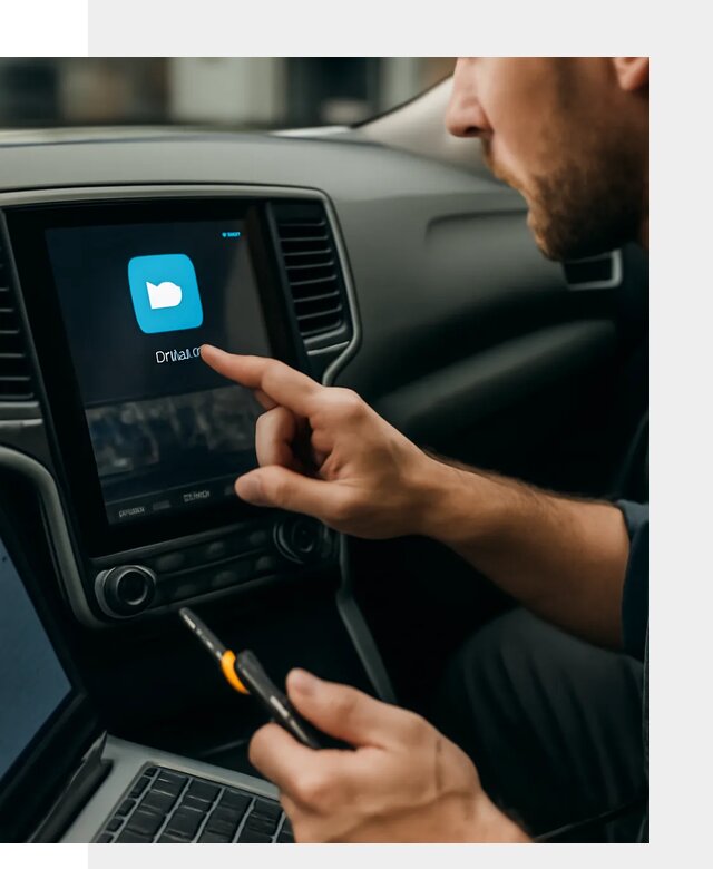 Установка VK Видео на штатный экран автомобиля в Карпинске