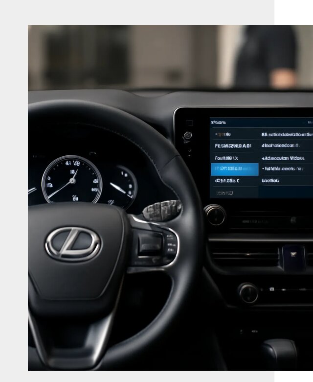 Русификация приборной панели Lexus в Карпинске по 5647 р. | ФастМобиль-Кпн