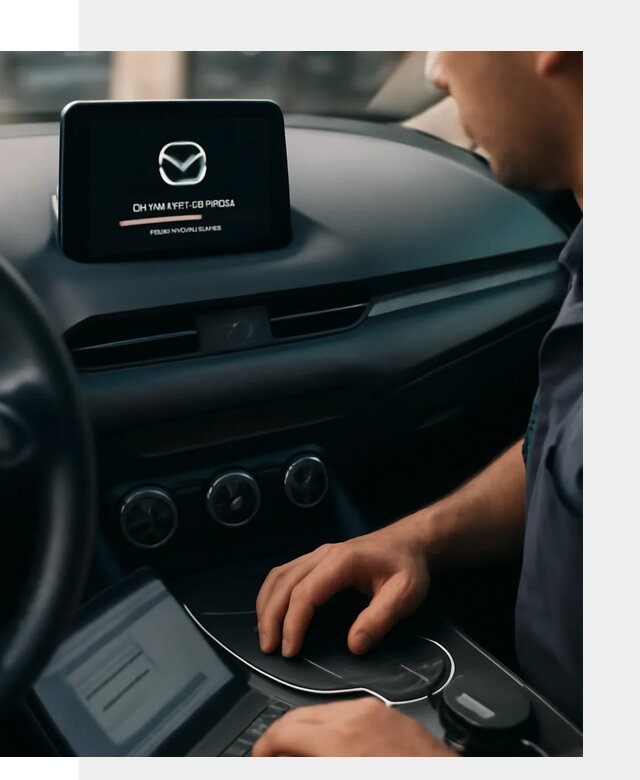Установка приложений Mazda на мультимедийную систему в Карпинске